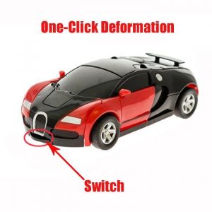 Jouet Enfant Voiture Robot Transformer - ESTINK - Noir - 3 ans - Gar&ccedil;on