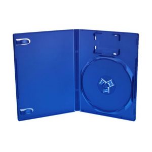 Bo&icirc;tier pour jeux - EasyPack - PlayStation 2 - Bleu - Protection - Support carte m&eacute;moire