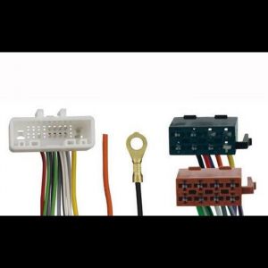 Adaptateur ISO Autoradio - ADNAUTO - AI47 - Compatible Nissan Opel Renault - DIN unique - Noir