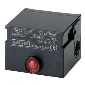 Relais fioul - Landis & Gyr - Type LOA24 - 2 allures - Pr&eacute;ventilation 13s