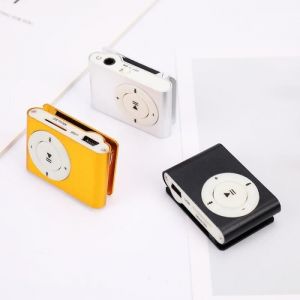 Shipenophy Clip pour lecteur MP3 Mini lecteur MP3 USB2.0 35 mm avec support de clip carte mémoire simple sans écran daffichage