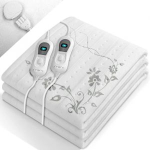 sinnlein Surmatelas Chauffant Électrique 160x140cm - 2 Places - avec Arrêt Automatique  Chauffe-matelas 3 Niveaux de Températures