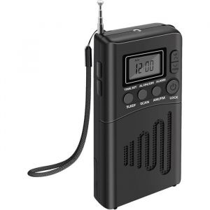 Radio de poche - Radio de poche AM/FM sur piles - Mini radio durgence FM/AM - Lecteur radio de poche - Radio pour les situations