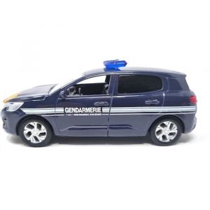 Voiture de gendarmerie jouet - SWAPY - GT-8118 - M&eacute;tal et plastique - 14x6x6 cm - Portes avant ouvrantes - 3 ans et plus