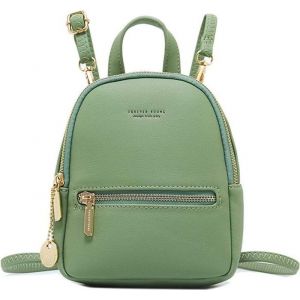 Sac à dos pour femme mini sac à dos en simili cuir petit sac à dos de voyage choix intelligent pour les femmes élégantes (ver