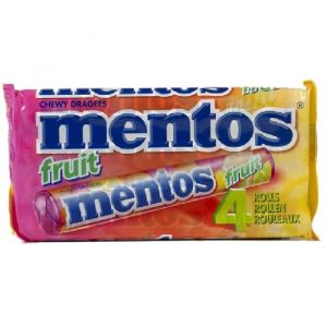 MENTOS Fruit 4x38g