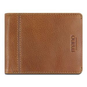 mano Porte-monnaie marron en cuir pour homme - Don Montez Coin Wallet Cognac 188435