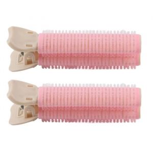 VINGVO pince à bigoudi de volume de cheveux 2 pcs Cheveux Volume Rouleau Bigoudi Clip Portable Volumateur Cheveux Racine Clips