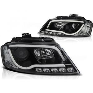 2 feux phare avant led pour AUDI A3 8p restyl&eacute;e de 08/2008 &agrave; 08/2012