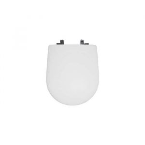 Abattant pour wc GALA MARINA blanc fixation horizontale