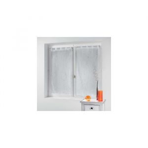 Voilage - DOUCEUR DINTERIEUR - Filiane - 90 x 160 cm - Blanc - Polyester 100%