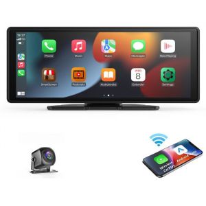 Carplay portable universel pour écran de voiture écran Carplay sans fil stéréo de voiture sans fil avec Carplay Android Auto