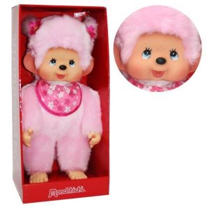 Poupée - Monchhichi - Kiki - 45 cm - Fille - Sakura Rose