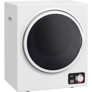 Séchoir linge portable - 850W 33L - filtrage 2 couches - 5 modes - installation murale ou à poser - blanc