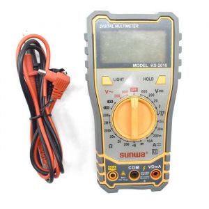 Multimètre ohmmètre ampèremètre digital LCD Sunwa - KS-2010-