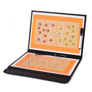 Volleyball Tableau Tactique Coach Magnétique Stratégie de dentraînement Plaque Portable Volley-Ball Compétition Coaching Marqueur