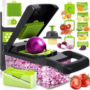 Coupe Legumes Multifonctions 16 en 1 Mandoline Cuisine Coupe Legumes Manuel Mandoline Multifonctions7 Decoupe Legumes avec