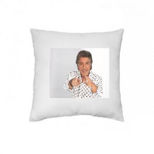 Housse de coussin - Frederic Fran&ccedil;ois - 40x40 cm - Douceur peau de p&ecirc;che - Lavable &agrave; 30&deg;C - Fermeture &eacute;clair