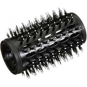 Brosse ronde en c&eacute;ramique - BaByliss - &Oslash; 50 mm - Poils de sanglier et nylon - Id&eacute;ale pour brushing professionnel