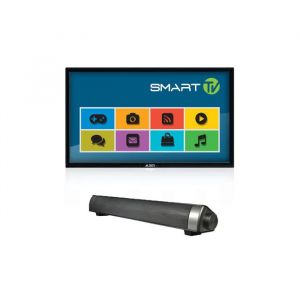 Pack ALDEN Téléviseur 22 55cm Connecté + Barre de Son Stereo Camping-Car