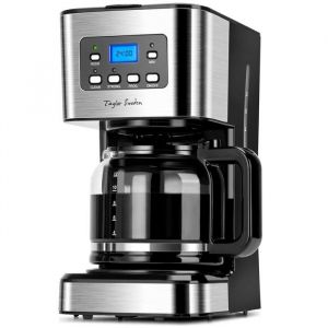 Taylor Swoden Cafetiere Filtre Programmable 24h Cafetiere Electrique 15L  12 tasses Machine a Cafe Maintien au Chaud