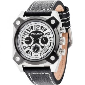 Montre - POLICE - HELLCAT PL14691JSTB.02 - Chronographe - Acier Inoxydable - Noir