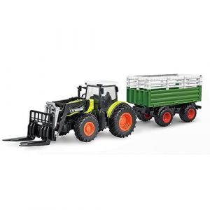 Tracteur radiocommand&eacute; - AMEWI - 22641 - Moteur &eacute;lectrique - 1:24 - Vert