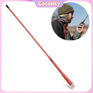 Cocosity Antenne portable Antenne Souple Portable &agrave; Gain &Eacute;lev&eacute; pour GPS Astro 430 320 900 220 /Alpha 50 100 son Rouge