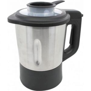 Bol Blender avec Couvercle et Bouchon Doseur pour Soup & Blender 21480-56 Russell Hobbs - Noir - 1.75L - 1200W