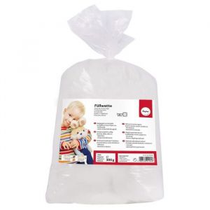 Rayher Hobby Rayher - Ouate de Rembourrage très moelleux Sachet de 300g 100% polyester lavable blanc - 3315000