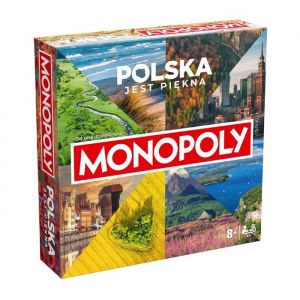 Jeu de soci&eacute;t&eacute; - Monopoly - &Eacute;dition Pologne - Design unique - 2 &agrave; 6 joueurs - 8+ ans