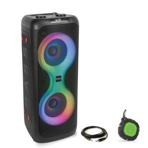 Enceinte portable Bluetooth USB Ibiza Sound COLUMBA700 700W - Enceinte Bluetooth USB Cadeau - Fête soirée