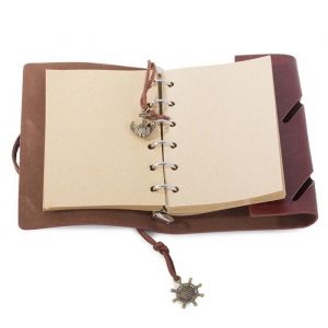 Carnet de Voyage Retro Vintage Marron