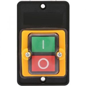 Interrupteur à bouton-poussoirAC220V/380V 10A interrupteur à bouton-poussoir étanche marche/arrêtadapté aux équipements