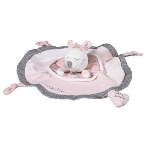 Doudou mouchoir Sauthon Lilibelle - Rose - SAUTHON - Mixte - 0 mois - Naissance