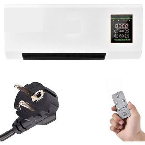 Climatiseur Mobile - YANTASTIC Climatiseur Rversible Froid Et Chaud 1800W avec Tlcommande Ventilateur Sans Gainage pour Bureau Hiv