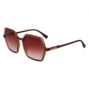 Lunettes de soleil - Karl Lagerfeld - KL6083S-246 - Noir - Brun - Protection UV 4
