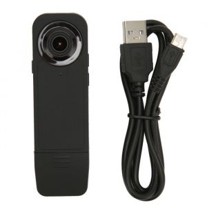 Mini caméra corporelle 1080P Détection de mouvement Vision nocturne Enregistreur vidéo portable avec clip pour entretien de voiture