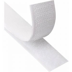 Ruban Velcro Auto-Adh&eacute;sif 8M Extra Fort Adh&eacute;sif Double Face avec Velcro 20mm de Large Tampon Adh&eacute;sif Auto-Adh&eacute;sif avec Bande