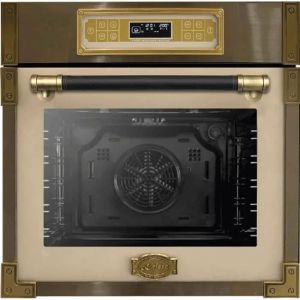 Kaiser Four &agrave; encastrer EH 6726 ElfAD Retro four &agrave; encastrer 80L verre ivoirefour &eacute;lectriquegrill infrarouge