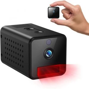 IHOUMI Mini Camera Espion Enregistreur HD 1080P Micro Camera de Surveillance WiFi RIP Vision Nocturne Dé tection de Mouv2