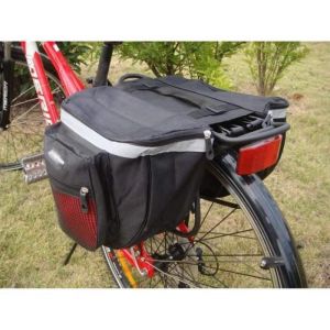 Sacoche de Vélo Arrière Sac Porte Bagage Étanche Imperméable Cyclisme Avant Velo Bandoulière Rangement Equipment Résistant à l A361