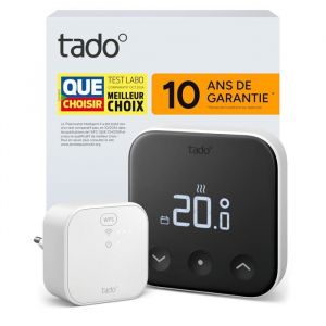 Thermostat Intelligent tado&deg; Smart Thermostat X - Kit de D&eacute;marrage avec Bridge X