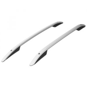 Rails de toit - Nissan Qashqai +2 (NJ10) 2007-2013 - Gris - Aluminium - Set de barres