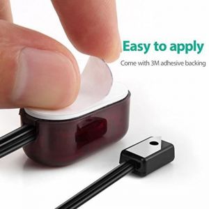 R&eacute;p&eacute;teur infrarouge r&eacute;cepteur t&eacute;l&eacute;commande &eacute;metteur t&eacute;l&eacute;commande IR prise USB pour c&acirc;ble r&eacute;cepteur st&eacute;r&eacute;o TV HD