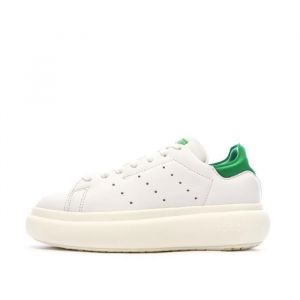 Baskets Blanche/Verte Femme Adidas Stan Smith