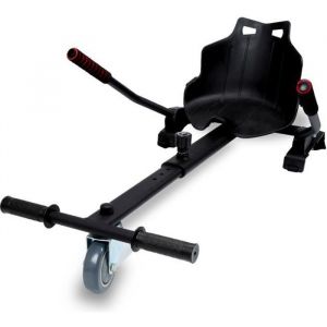 Kit Kart Universel - Hoverboard - Noir - Compatible 65-10 pouces - R&eacute;glable - 4 roues