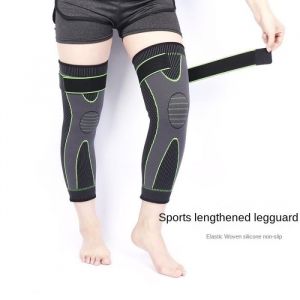 Noir XL - Jambière de compression pour homme et femme Protection pour la jambe Accessoire de sport élastiqu