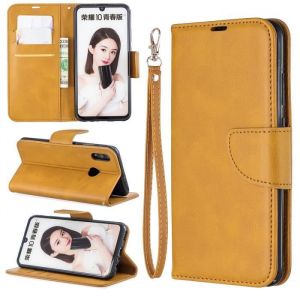 Housse Huawei P Smart 2019 -Huawei Honor 10 Lite (6.21) - Pochette Téléphone Housse avec Support Mode Design - Jaune