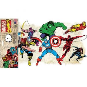 Stickers repositionnables Marvel Comics Classic